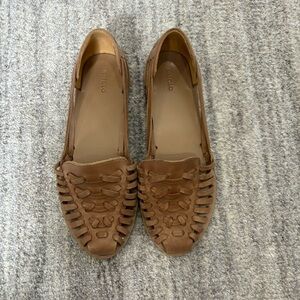 Nisolo Women's Huarache Sandal Almond size 11